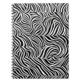 Carnet monochrome Zebra Print (Devant)