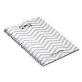 Carnet Monocle ringard lisant Chevron masculin (Côté Droit)