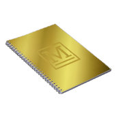 carnet monogénique 24K Gold Block (Côté Droit)