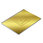 carnet monogénique 24K Gold Block (Côté gauche)
