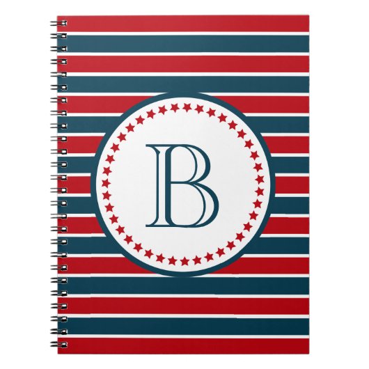 Carnet Monogram design (Devant)