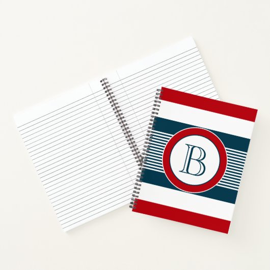 Carnet Monogram design (Intérieur)