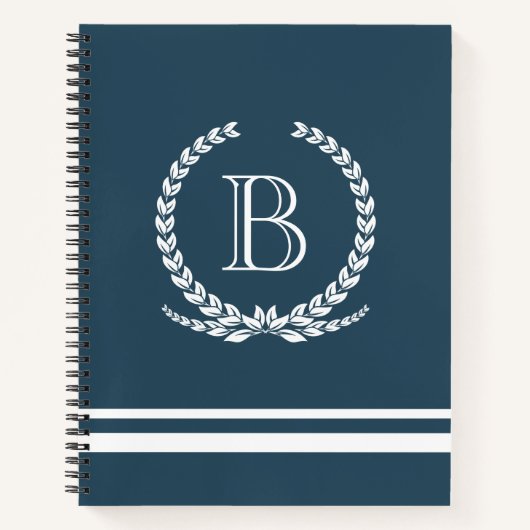 Carnet Monogram design (Devant)