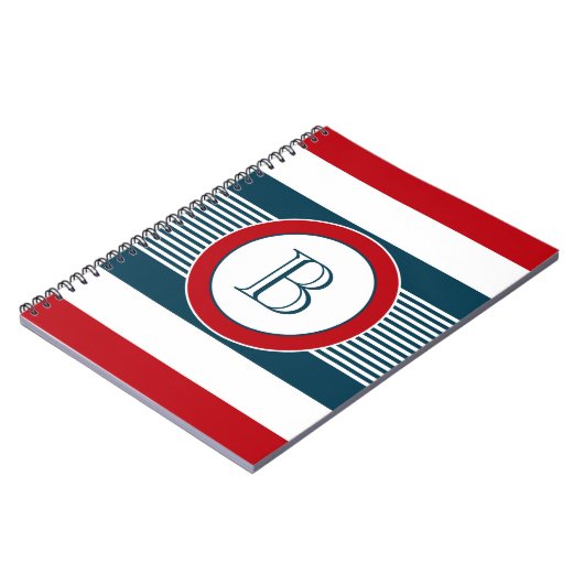 Carnet Monogram design (Côté gauche)