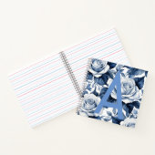 Carnet Monogram et Blue Roses Squre (Intérieur)