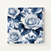 Carnet Monogram et Blue Roses Squre (Dos)