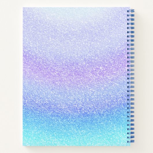 Carnet Monogram Girly Parties scintillant Chic Sparkle No (Dos)
