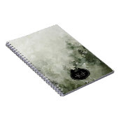 Carnet Monogram Nature Stamp | Custom Name (Côté Droit)