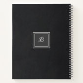 Carnet Monogramme (Dos)