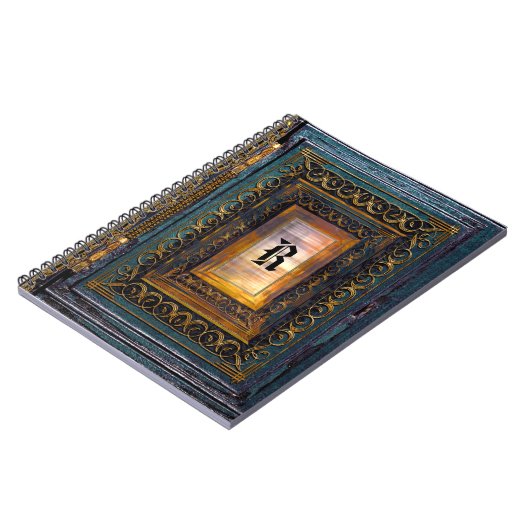 Carnet Monogramme Agortex Elkin (Côté gauche)