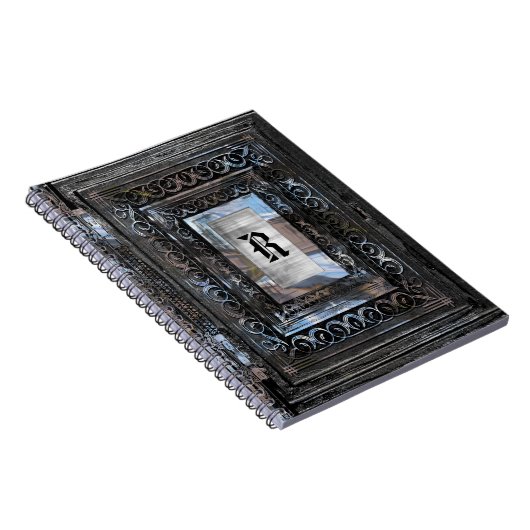 Carnet Monogramme Agortex Shade (Côté Droit)
