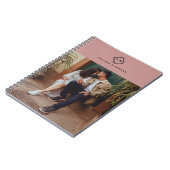 Carnet Monogramme Ajoutez Votre Propre Bloc De Couleur De (Côté gauche)