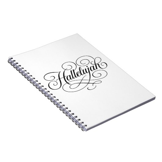 Carnet Monogramme Alléluia (Côté Droit)