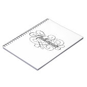 Carnet Monogramme Alléluia (Côté gauche)