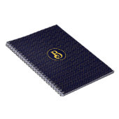 Carnet Monogramme Art déco (Côté Droit)