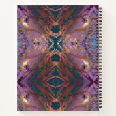 Carnet Monogramme aux couleurs élégantes (Dos)