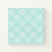Carnet Monogramme | Bonheur des Plantes | Pastel Succulen (Dos)