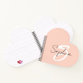 Carnet Monogramme Calligraphie Notes d'étude Classeur ave (Intérieur)