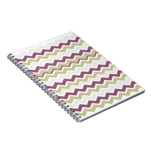 Carnet Monogramme Chevron Brick (Côté Droit)