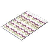 Carnet Monogramme Chevron Brick (Côté gauche)