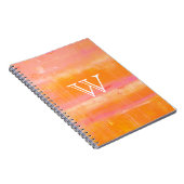 Carnet Monogramme | Ciel des Caraïbes (Côté Droit)