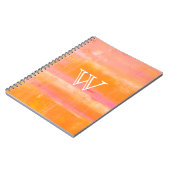 Carnet Monogramme | Ciel des Caraïbes (Côté gauche)