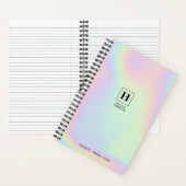 Carnet Monogramme Classique Lumineux Iridescent Holograph (À l'intérieur)