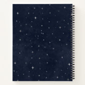 Carnet Monogramme Crescent Silver Moon (Dos)
