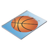 Carnet Monogramme de basket-ball (Côté gauche)
