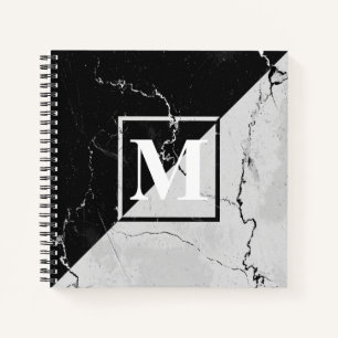 Carnet Monogramme de marbre