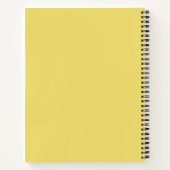 Carnet Monogramme de nom en formes géométriques pastel mi (Dos)