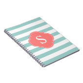 Carnet Monogramme de pinces et de coraux (Côté Droit)