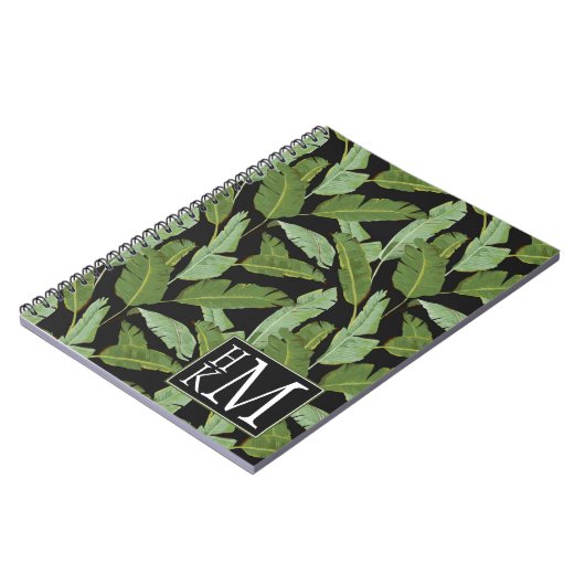Carnet Monogramme des palmettes | (Côté gauche)