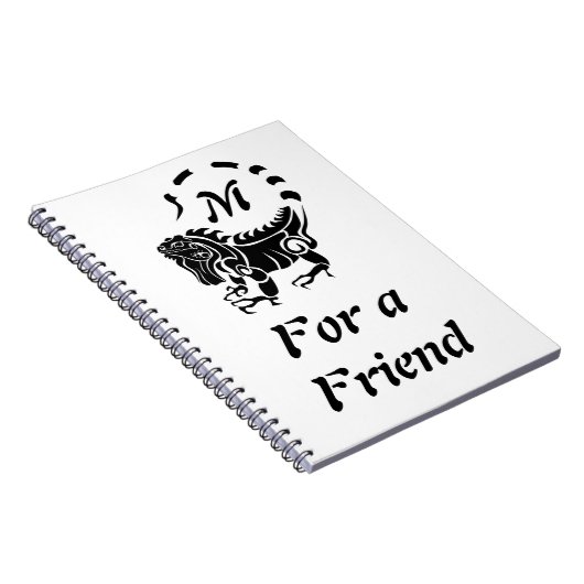 Carnet Monogramme d'Iguana (Côté Droit)
