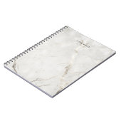 Carnet monogramme double perle de marbre (Côté gauche)