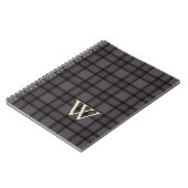 Carnet monogramme en plastique (Côté gauche)