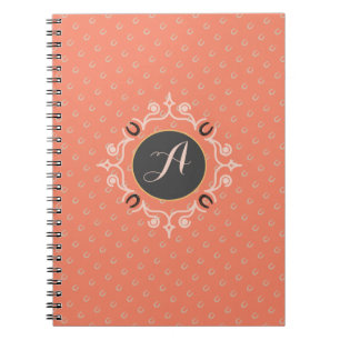 Carnet Monogramme équestre Chaussure Lucky Horse