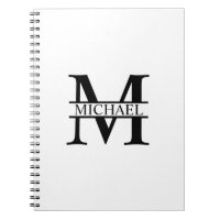 Monogramme et nom personnalisés