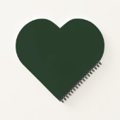 Carnet Monogramme Eucalyptus Vert Blanc Botanique (Dos)