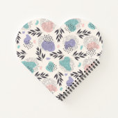 Carnet Monogramme Feuille Pastel Monstera (Dos)