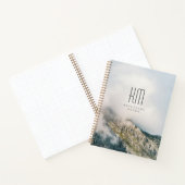 Carnet Monogramme Grande Aventure de Montagne Moderne (Intérieur)