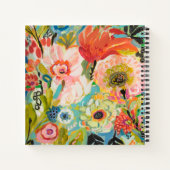 Carnet Monogramme | Jardin secret Floral III (Dos)