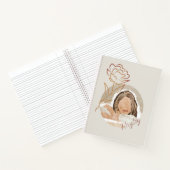 Carnet Monogramme minimaliste Boho Woman Tone (Intérieur)