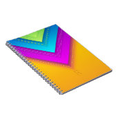 Carnet Monogramme moderne Boho géométrique chic (Côté Droit)