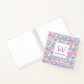 Carnet Monogramme moderne Joli Glam Mermaid Sketbook (Intérieur)
