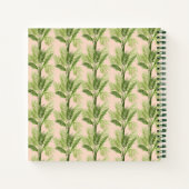 Carnet Monogramme | Oasis intérieure | Motif Palm Tree (Dos)