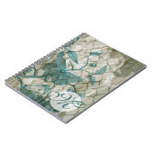 Carnet Monogramme | papillons arabes V (Côté gauche)