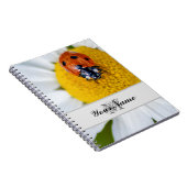 Carnet Monogramme personnalisable Bonne chance petite coc (Côté Droit)