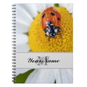 Carnet Monogramme personnalisable Bonne chance petite coc