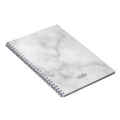 Carnet Monogramme personnalisé classique (Côté Droit)